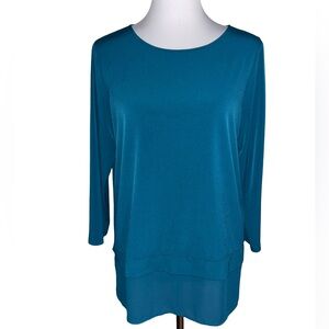 Calvin Klein Elegant Teal Women's Top